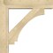 Ekena Millwork Imperial Block Rough Sawn Bracket w/ Offset Brace, Douglas Fir, 8"W x 38"D x 38"H BKT0806X38X38IMP05RDF - alternate 2